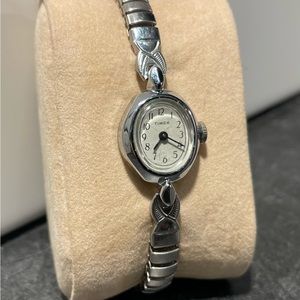 SOLD- Vintage Ladies Wind Up Timex Watch - Woking